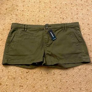 Dark Green Shorts